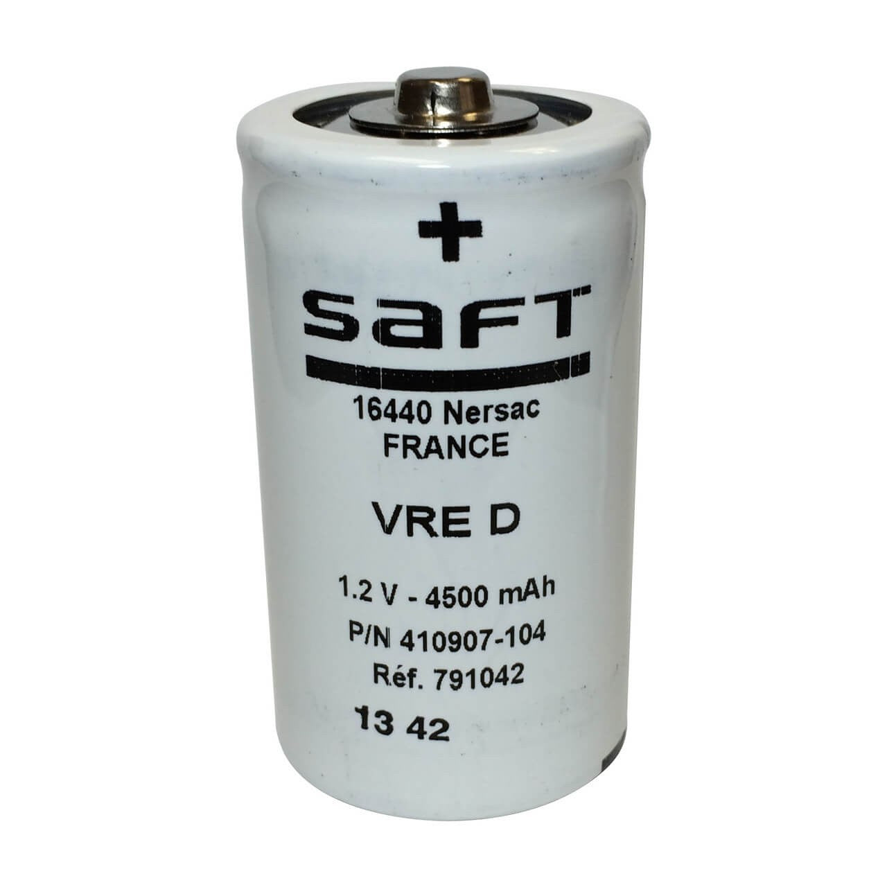 Saft ARTS VRED / VRE-D – 1.2V 4500mAh D-Size NiCd Battery 4 Saft VRED Nicad D size cell 4.5Ah, 1.2V