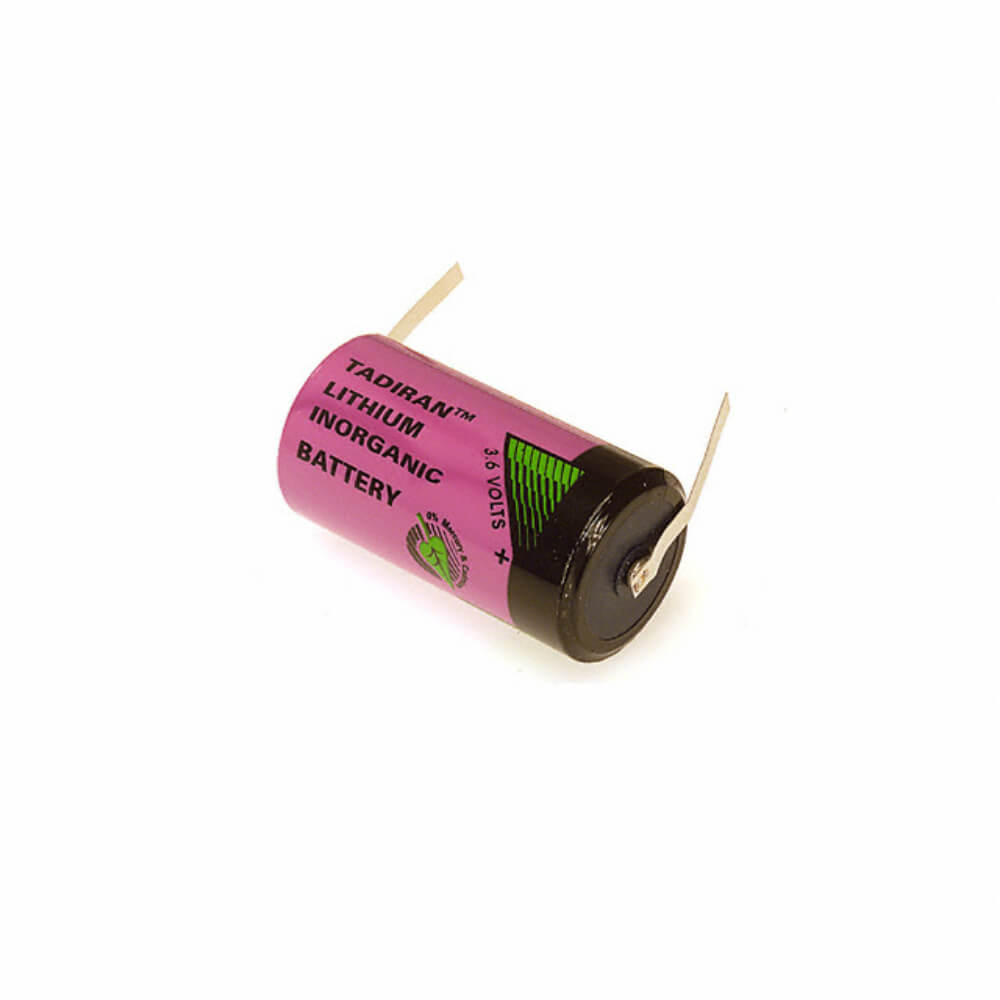 Tadiran TL-5920/S, C Size 8.5Ah 3.6V lithium battery with Tabs