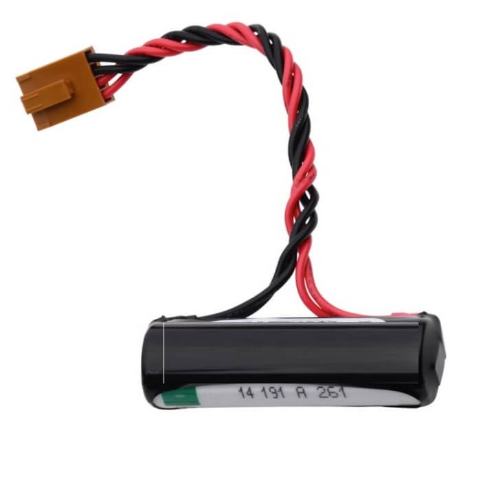 Saft LS14500-ER6CWK15 Li-SOCI2 2600Mah With brown plug and 4 pins